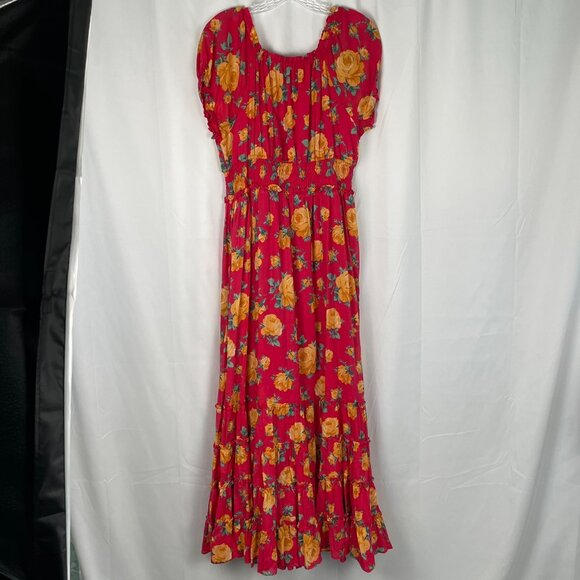 Betsy Johnson Vintage Inspired Floral Maxi Dress - Picture 9 of 12